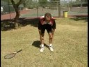 Tenis Oyuncuları İçin Egzersizler: Bodur Matkaplar Tenis İçin Ayakta Resim 3