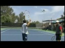 Servis & İpuçları Dönüş Tenis : Tenis Düz Hizmet Resim 4