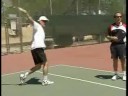 Tenis Çeviklik Matkaplar : Tenis Backhand Matkaplar Atlama Yan  Resim 4