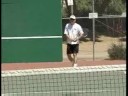 Teniste Servis Döndükten : Spin Backhand Tenis Hizmet Verir  Resim 4