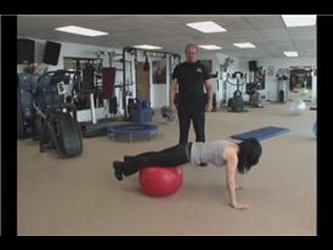 Bosu Ve Denge Topu Egzersizleri : Plank Egzersiz Denge Topu 