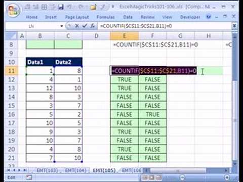 Excel Sihir Numarası #105: Kayıtları Hüner Ayıklamak