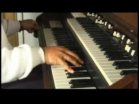 Hammond Organ Dersi: Sağ El Teknikleri : Hammond Organ Dersi: Groove Parmak Tekniği