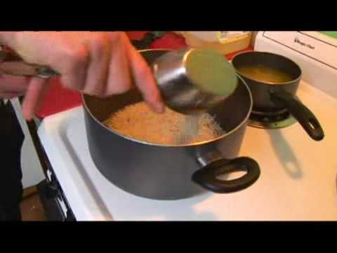 Kayısı-Zencefil Karides Pirinç Krep: Kayısı-Zencefil Karides: Pilav Pişirmek