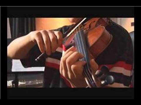 Keman Dersleri: Bir Melodik Minör Ölçek : Keman İpuçları Üzerinde Bir Melodik Minör Ölçek 