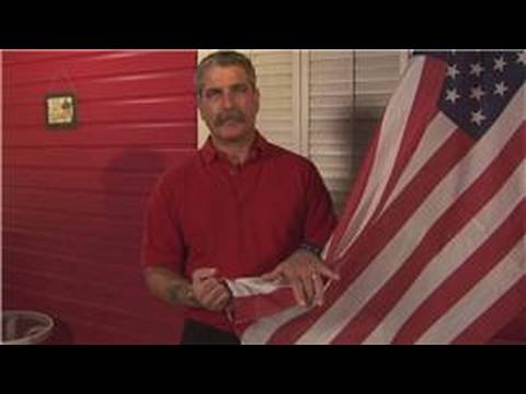 Nasıl Bir Amerikan Bayrağı Ele : Amerikan Bayrağı İşaretleme 