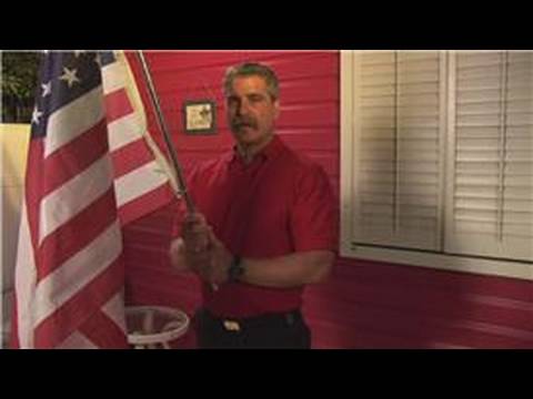 Nasıl Bir Amerikan Bayrağı Ele : Amerikan Bayrağı Taşıyan 