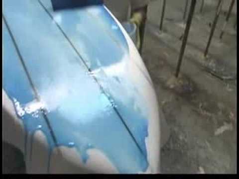 Nasıl Bir Sörf Tahtası Cam : Sörf Tahtası Alt Yapıştırma Ve Kaplama  Resim 1