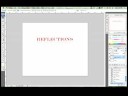 Photoshop Cs3: Yansımalar & Metin : Photoshop Cs3 Yansıma Metin: Bulanıklık