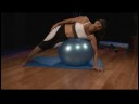 Duruş Egzersizleri: Duruş Egzersizleri: Yan Fitness Topu Pozisyon Döşeme Resim 4