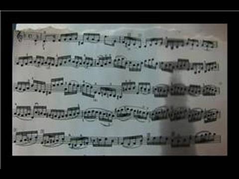 Bach Keman Müzik : Bach Keman Müzik Parça: 3 Satır, 2. Ölçü Resim 1