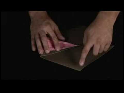 Katlama Origami Talimatlar: Nasıl Bir Origami Penguen Yapmak