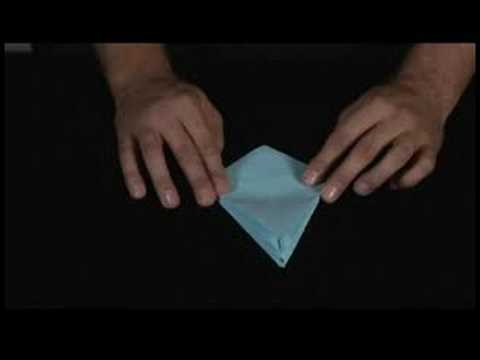 Katlama Origami Talimatlar: Nasıl Kuş Uçan Bir Origami Yapmak