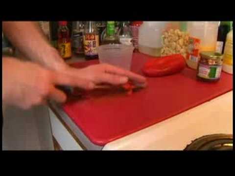 Zencefil Sarımsak-Kırmızı Biber Mayonezli Karides : Karides Zencefil: Sarımsak Ve Biber Doğrayın  Resim 1