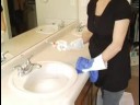 Banyo Temizliği : Banyo Fırçası İle Temizleme 