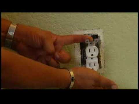 Ev Bakım: Elektrik Onarım: Nasıl Elektrik Prizi Değiştirmek İçin Resim 1