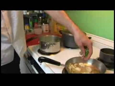 Kung Pao Tavuğu Yeşil Soğan-Zencefil Fried Rice İle: Kung Pao Tavuğu: Yemek Sosu İlave Edin