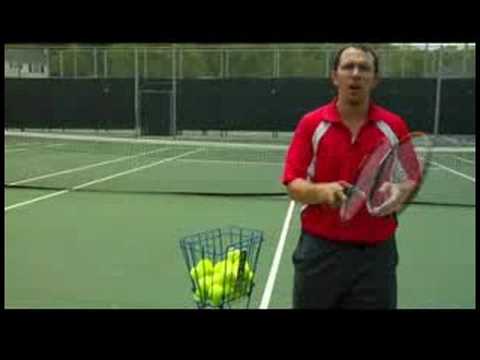 Tenis Nasıl Oynanır : Spin İle Bir Tenis Topu Vurmak İçin Nasıl 