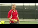 Tenis Nasıl Oynanır : Teniste Servis Atarken Topu Atmak İçin Nasıl  Resim 3