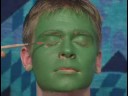 Incredible Hulk Cadılar Bayramı Makyaj : Incredible Hulk Cadılar Bayramı Makyaj: İkinci Yeşil Tabaka