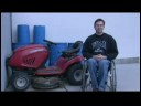 Bahçe Ve Çim Biçme Makineleri Paraplegics İçin Sürme: Çim Biçme Makineleri Paraplegics İçin Sürme: Bahçe Faydaları Resim 3