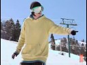 Snowboard Tricks: 5-O Biler: Snowboard: Ayak Yan 5-0 Küpeşte Eziyet Üst Vücut Formu Resim 3