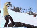 Snowboard Tricks: 5-O Biler: Snowboard: Ayak Yan 5-0 Küpeşte Eziyet Daha Düşük Vücut Formu Resim 4