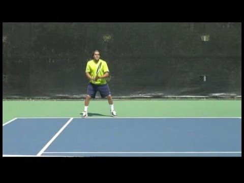 Ayak Tenis : Tenis Ayak Hareketleri: Hizmet Döndürme  Resim 1