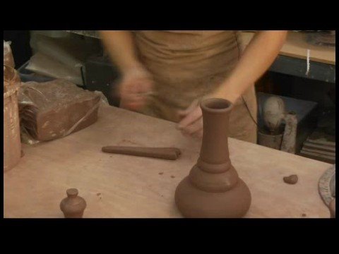 Çok Parçalı Çanak Çömlek Formları Atma : Çanak Çömlek: Bir Kolu Hazırlanıyor 