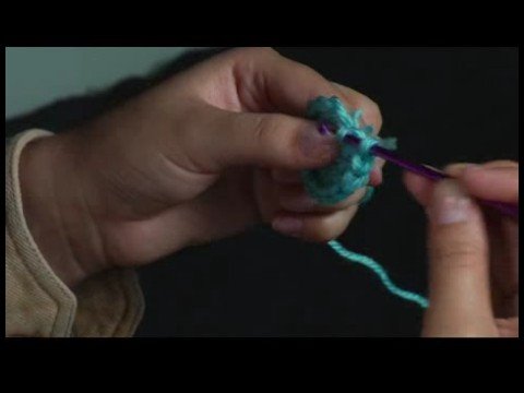 Nasıl Bir Tığ İşi Şapka : Şapka Crocheting: Satır 1 Bitirme 