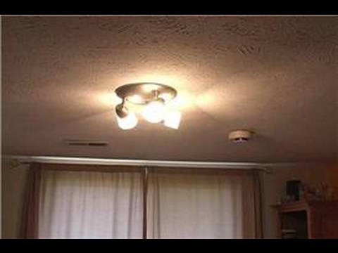 Nasıl Tavan Işık Fikstür Yüklemek İçin : Evinizde Konumlandırma Işıkları  Resim 1