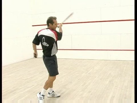 Squash Shot İpuçları: Squash Forehand Açılan Yaylım Resim 1