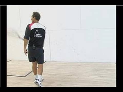 Squash Terminoloji: Squash Şartları: Övünme Forehand Resim 1