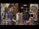 Nasıl Ahşap Bir Masa Lambası Yapmak İçin : Lamba Şaft Ve Üst Kapağı Bir Tablo Trim Ekleme 