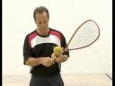 Squash Raket Kulpları : Backhand Kavrama Squash 