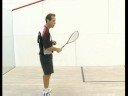 Squash Terminoloji: Squash Şartları: Övünme Backhand