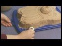 Bir Oyuncak Ayı Pasta Süsleme: Krema Pasta Tabağı Kapalı Temizlik Resim 4