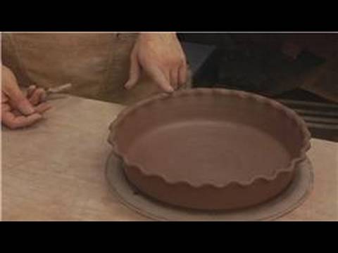 Clay Pan Pasta Yapma : Pasta Tava İçin Kil Şekillendirme  Resim 1