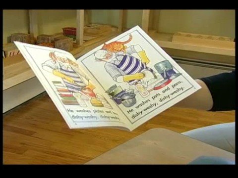 Montessori Dil Etkinlikleri : Okul Öncesi Çocuklar İçin Okuma 
