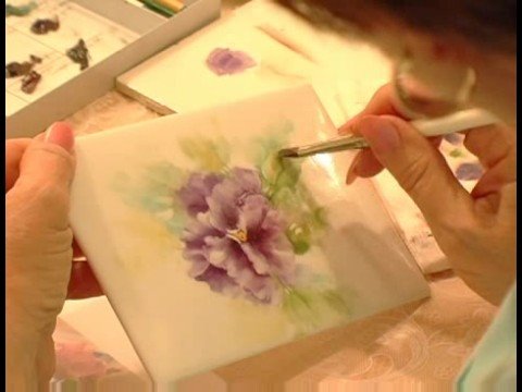 Porselen Boya Nasıl: Ayrıntılar Porselen Resim Sergisi İçin Bitirme