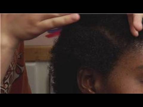 Saç Örgülü Satır : Satır Örgü İçin Saç Kesme 
