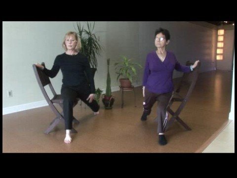 Yaşlılar İçin Sandalye Yoga : Yaşlılar İçin Sandalye Yoga: Kaplan Streç