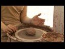 Çanak Çömlek Çökme Ve Tork Teknikleri Clay : Spin Bir Tekerlek Üzerinde Kil Ortalama 