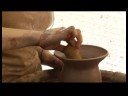 Kil Çömlek Çökme Ve Moment Tekniği : Kil Vazo Tork Üretme İpuçları