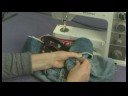 Geri Dönüştürülmüş Kot Pantolon Çanta & Carryalls Yapım : Kot Çanta: Astar İğneleme  Resim 4