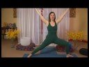 Temel Akış Vinyasa Yoga : Vinyasa Yoga Savaşçı 2 Yukarı Akış Resim 4