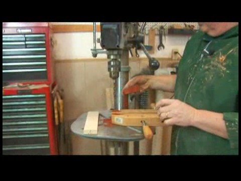 Woodturning: Işık Çeker Ve Anahtarlıklar : Woodturning: Matkap Ve Tutkal Boşlukları