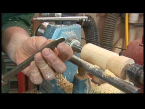 Woodturning: Kesim Kazıma: Woodturning Bir Kazıyıcı İle Dışarı Gözyaşı Kaçınarak