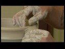 Nasıl Seramik Güveç Çanağı Yapmak: Seramik Eklemek Nasıl Bir Güveç Çanağı İşleme Resim 3