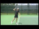 Teniste Servis Nasıl Yapılır : Tenis Temel Hizmet: Üç-Adım Hizmet Resim 4